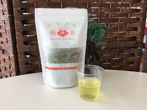 陸前高田市産の椿茶